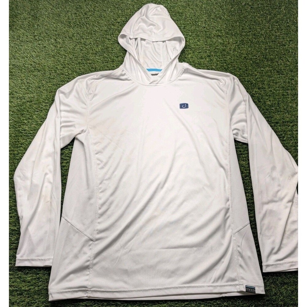 Avid Fishing Moisture Wicking Upf Hoodie Size Large